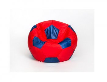 Кресло-мешок Мяч малый красно-синее в Кудымкаре - kudymkar.mebel-74.com | фото