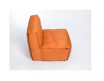 Модульное кресло Комфорт Колор прямое оранжевое в Кудымкаре - kudymkar.mebel-74.com | фото