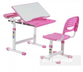 Комплект парта + стул трансформеры Cantare Pink в Кудымкаре - kudymkar.mebel-74.com | фото