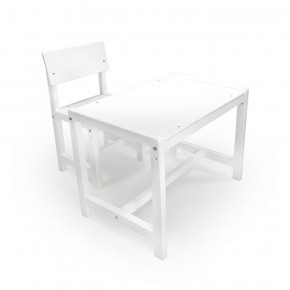 Детский растущий комплект стол и стул Я САМ "Лофт" (Белый, Белый) в Кудымкаре - kudymkar.mebel-74.com | фото