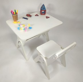 Детский растущий стол-парта и стул Я САМ "Умка" (Белый) в Кудымкаре - kudymkar.mebel-74.com | фото