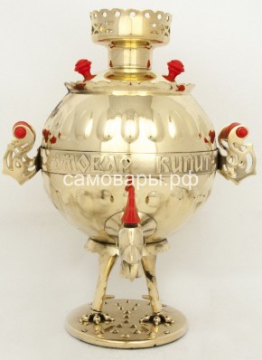 Электрический самовар "Петух на лапах" на 3 литра в Кудымкаре - kudymkar.mebel-74.com | фото