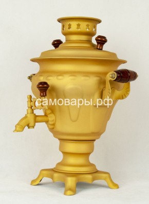Электрический самовар "Русское золото" матовая груша на 2 литра (Ограниченная серия) в Кудымкаре - kudymkar.mebel-74.com | фото