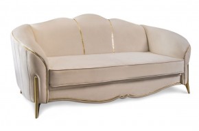 Комплект мягкой мебели Lara 3-1-1 с раскладным механизмом (бежевый/золото) в Кудымкаре - kudymkar.mebel-74.com | фото