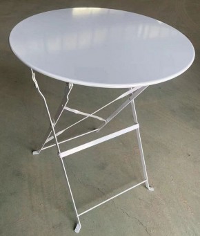 Комплект садовой мебели OTS-001R (стол + 2 стула) металл в Кудымкаре - kudymkar.mebel-74.com | фото