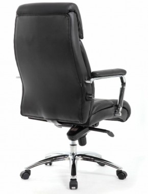 Кресло BRABIX PREMIUM "Phaeton EX-502" (кожа с компаньоном, хром, черное) 530882 в Кудымкаре - kudymkar.mebel-74.com | фото