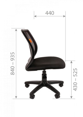 Кресло для оператора CHAIRMAN 699 Б/Л (ткань стандарт/сетка TW-01) в Кудымкаре - kudymkar.mebel-74.com | фото