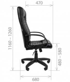 Кресло для руководителя CHAIRMAN 480 LT (Экокожа) в Кудымкаре - kudymkar.mebel-74.com | фото