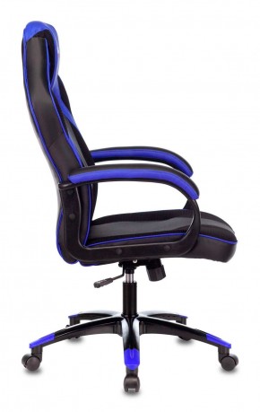 Кресло игровое Бюрократ VIKING 2 AERO BLUE черный/синий в Кудымкаре - kudymkar.mebel-74.com | фото