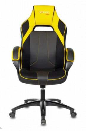 Кресло игровое Бюрократ VIKING 2 AERO YELLOW черный/желтый в Кудымкаре - kudymkar.mebel-74.com | фото
