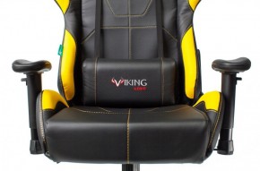 Кресло игровое Бюрократ VIKING 5 AERO YELLOW черный/желтый в Кудымкаре - kudymkar.mebel-74.com | фото