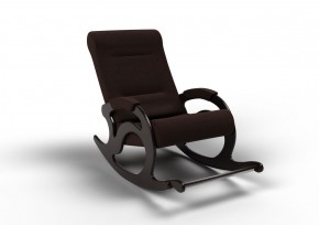 Кресло-качалка Тироль 12-Т-ГР (ткань/венге) ГРАФИТ в Кудымкаре - kudymkar.mebel-74.com | фото