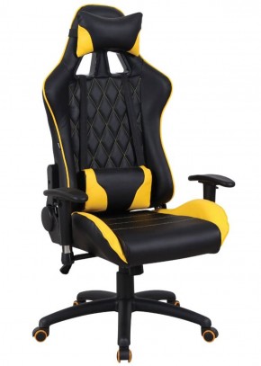 Кресло компьютерное BRABIX "GT Master GM-110" (черное/желтое) 531927 в Кудымкаре - kudymkar.mebel-74.com | фото