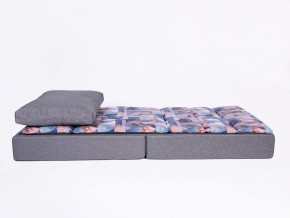 Кресло-кровать бескаркасное Харви (коричневый-геометрия браун) в Кудымкаре - kudymkar.mebel-74.com | фото