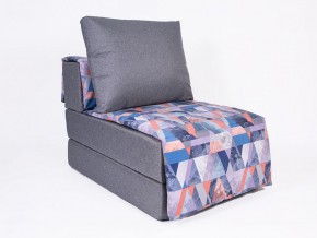 Кресло-кровать бескаркасное Харви (серый-сноу деним) в Кудымкаре - kudymkar.mebel-74.com | фото