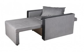 Кресло-кровать Милена с подлокотниками (серый) Велюр в Кудымкаре - kudymkar.mebel-74.com | фото