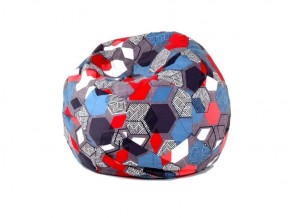 Кресло-мешок Мяч M (Geometry Slate) в Кудымкаре - kudymkar.mebel-74.com | фото