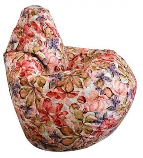 Кресло-мешок Цветы L в Кудымкаре - kudymkar.mebel-74.com | фото
