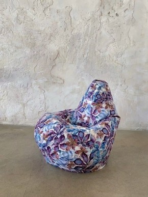 Кресло-мешок Цветы XL в Кудымкаре - kudymkar.mebel-74.com | фото