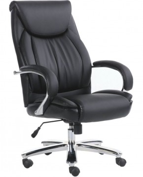 Кресло офисное BRABIX PREMIUM "Advance EX-575" (хром, экокожа, черное) 531825 в Кудымкаре - kudymkar.mebel-74.com | фото