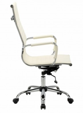 Кресло офисное BRABIX "Energy EX-509" (экокожа, хром, бежевое) 531166 в Кудымкаре - kudymkar.mebel-74.com | фото