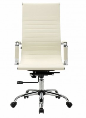 Кресло офисное BRABIX "Energy EX-509" (экокожа, хром, бежевое) 531166 в Кудымкаре - kudymkar.mebel-74.com | фото