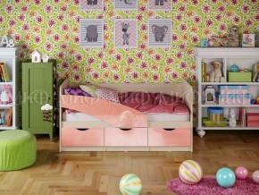 Кровать Бабочки (Розовый металлик) 1600 в Кудымкаре - kudymkar.mebel-74.com | фото