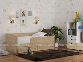 Кровать детская Панда с бортом и ящиками (сп/м 1200*1900) в Кудымкаре - kudymkar.mebel-74.com | фото