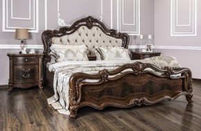 Кровать двуспальная Илона с мягким изголовьем (1800) караваджо в Кудымкаре - kudymkar.mebel-74.com | фото