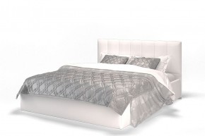 Кровать Элен 1600 + основание с ПМ (Vega white) белый в Кудымкаре - kudymkar.mebel-74.com | фото