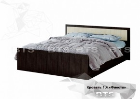 Кровать Фиеста 1400 LIGHT + Проложки LIGHT 1400 ДСП (Венге/Лоредо) в Кудымкаре - kudymkar.mebel-74.com | фото