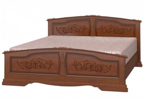ЕЛЕНА Кровать из массива 1200 (Орех) в Кудымкаре - kudymkar.mebel-74.com | фото