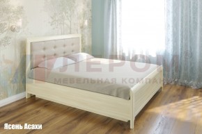 Кровать КР-1034 с мягким изголовьем в Кудымкаре - kudymkar.mebel-74.com | фото