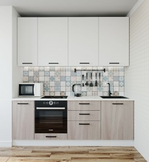 Кухонный гарнитур Демо 2200 (Стол. 38мм) в Кудымкаре - kudymkar.mebel-74.com | фото
