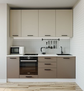 Кухонный гарнитур Латте 2200 (Стол. 26мм) в Кудымкаре - kudymkar.mebel-74.com | фото