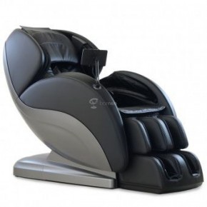 Массажное кресло PS6500 черно-серебряное в Кудымкаре - kudymkar.mebel-74.com | фото