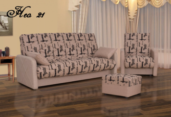 Комплект мягкой мебели НЕО 21М (3+1+ Пуф) в Кудымкаре - kudymkar.mebel-74.com | фото