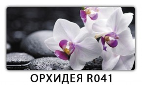 Обеденный раздвижной стол Бриз с фотопечатью Орхидея R041 в Кудымкаре - kudymkar.mebel-74.com | фото