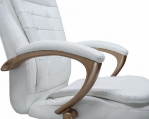 Офисное кресло для руководителей DOBRIN DONALD LMR-106B белый в Кудымкаре - kudymkar.mebel-74.com | фото