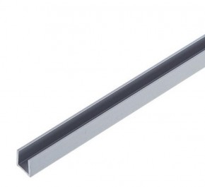 Планка торцевая "П" 4 мм для стеновой панели (алюминий) в Кудымкаре - kudymkar.mebel-74.com | фото