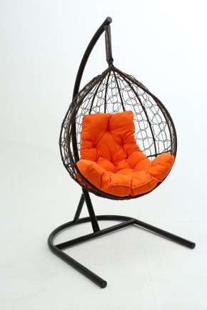 Подвесное кресло Бароло (коричневый/оранжевый) в Кудымкаре - kudymkar.mebel-74.com | фото