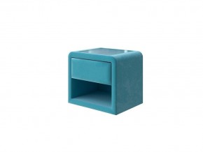 PROxSON Тумба Cube (Ткань: Велюр Shaggy Azure) 52x41 в Кудымкаре - kudymkar.mebel-74.com | фото