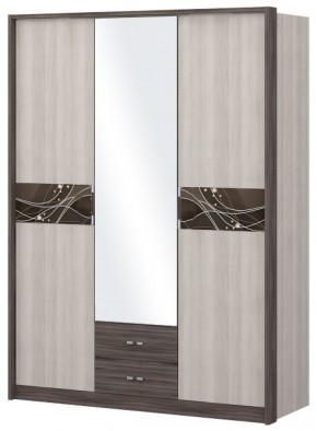 Шкаф 3-х дверный с зеркалом Шк68.2 МС Николь в Кудымкаре - kudymkar.mebel-74.com | фото