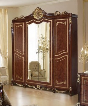 Шкаф 4-х дверный с зеркалами (19.144) Джоконда в Кудымкаре - kudymkar.mebel-74.com | фото