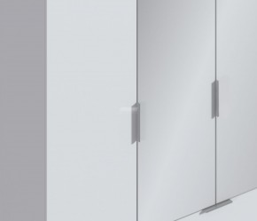 Шкаф 4х дверный с зеркалами Николь СБ-2595/1 (Белый) в Кудымкаре - kudymkar.mebel-74.com | фото
