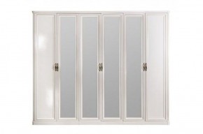 Шкаф 6-ти ств (2+2+2) с зеркалами Натали (комплект) в Кудымкаре - kudymkar.mebel-74.com | фото