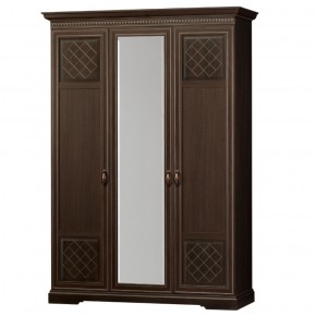 Шкаф для одежды 3-дверный №800 Парма Дуб нортон темный в Кудымкаре - kudymkar.mebel-74.com | фото
