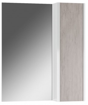 Шкаф-зеркало Uno 60 Дуб серый левый/правый Домино (DU1503HZ) в Кудымкаре - kudymkar.mebel-74.com | фото