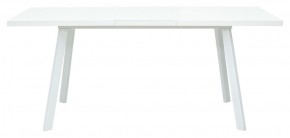 Стол ФИН 120 Белый, стекло/ Белый каркас М-City в Кудымкаре - kudymkar.mebel-74.com | фото