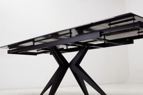 Стол FORIO 160 MATT BLACK MARBLE SOLID CERAMIC / BLACK, ®DISAUR в Кудымкаре - kudymkar.mebel-74.com | фото